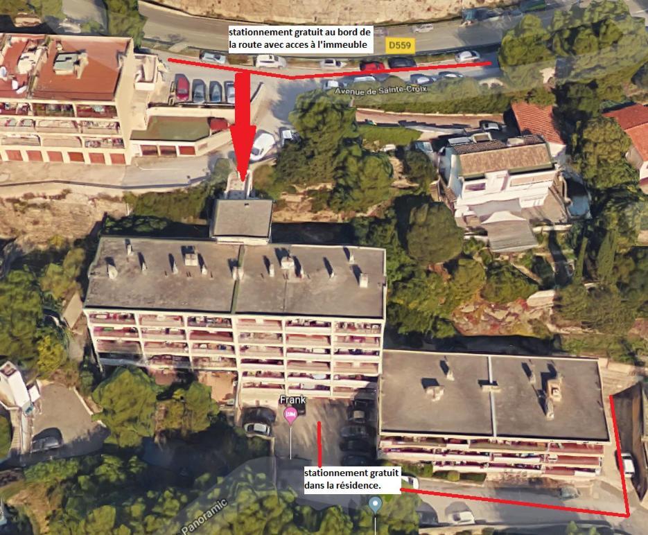 Ferienwohnung Au Calme, 200M Du Centre T2 Avec Balcon Et Parking Cassis Exterior foto